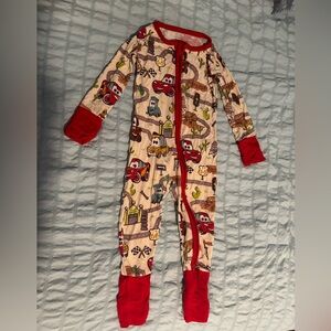 Little Sleepies Radiator Springs Cars OG 6-12M - Good used condition